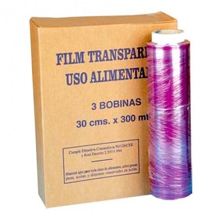 Limpieza Papel Film Transparente Rollo 30x300 M.