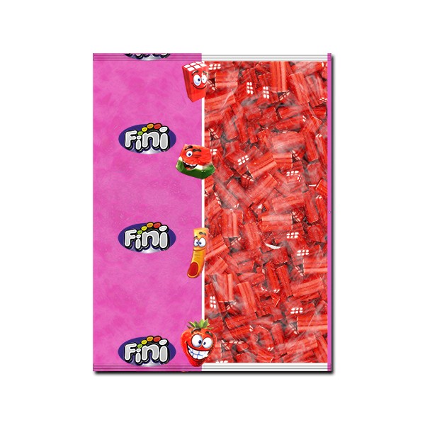 Fini Gominolas Bolsa 250 Uds. Brillo Ladrillo Fresa Nata